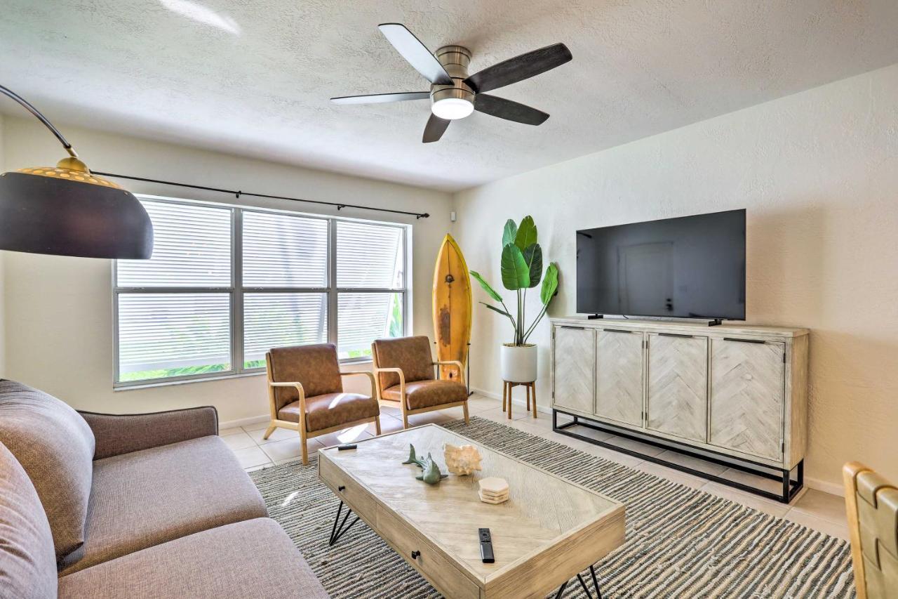 Cute And Cozy Florida Duplex Walk To Beaches! 可可比奇 外观 照片